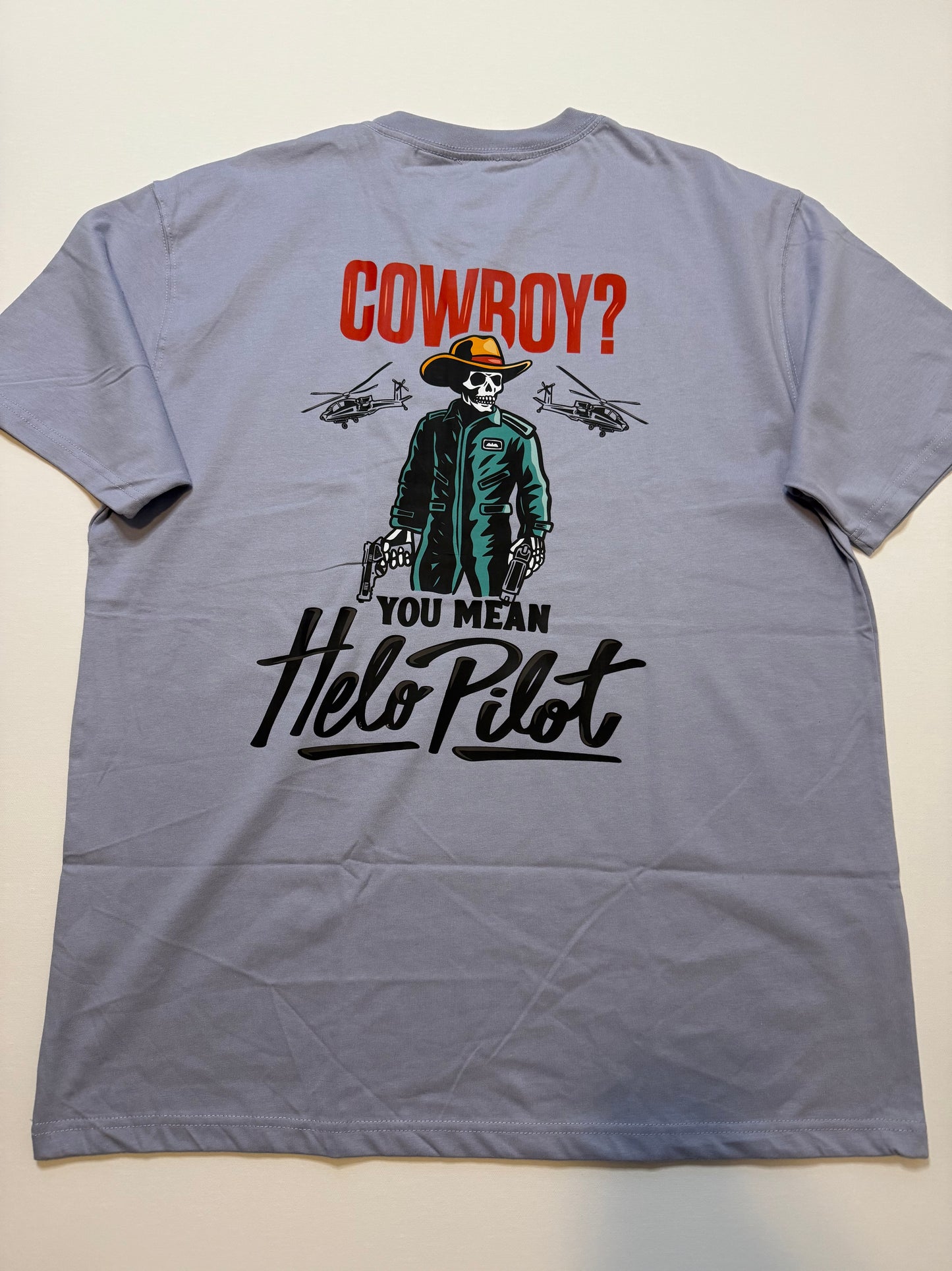 Cowboy pilot tee